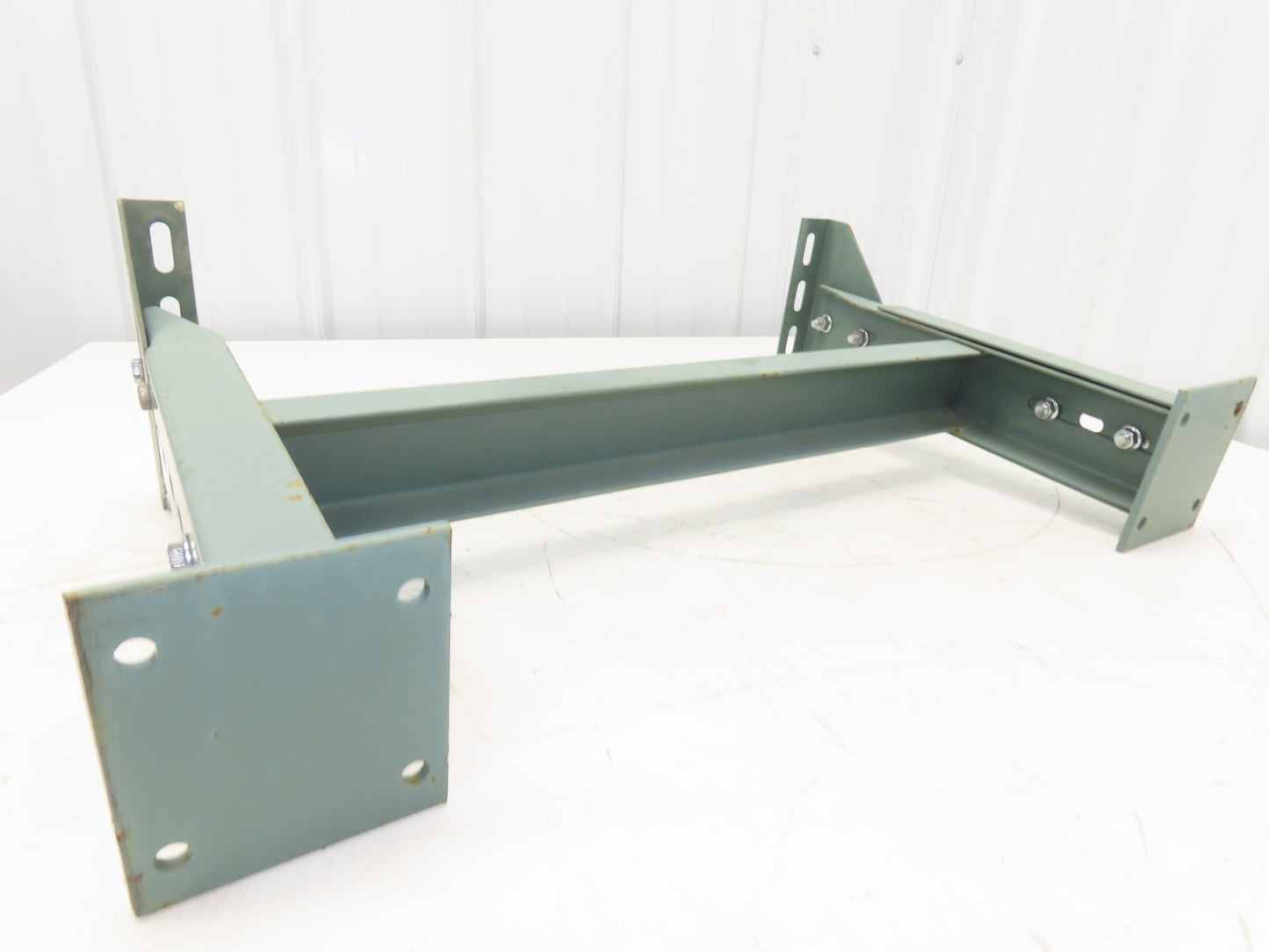 Hytrol MS-4 24"W Conveyor Leg Stationary Floor Support 15-5/8" to 21-5/8"H