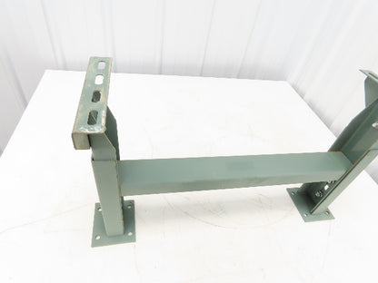 Hytrol MS-4 24"W Conveyor Leg Stationary Floor Support 15-5/8" to 21-5/8"H