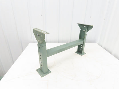 Hytrol MS-4 24"W Conveyor Leg Stationary Floor Support 15-5/8" to 21-5/8"H