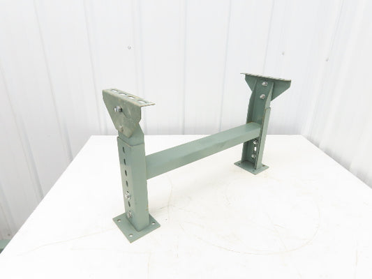 Hytrol MS-4 24"W Conveyor Leg Stationary Floor Support 15-5/8" to 21-5/8"H