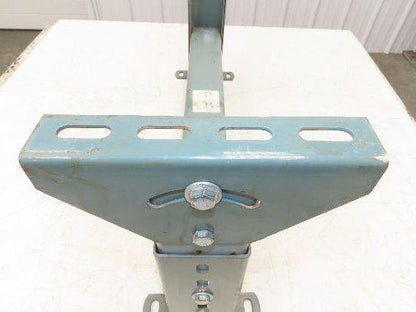 Hytrol MS-3 24"W Conveyor Leg Stationary Floor Support 12-5/8" to 15-5/8"H