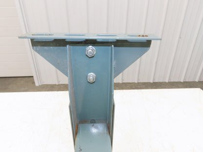 Hytrol MS-3 24"W Conveyor Leg Stationary Floor Support 12-5/8" to 15-5/8"H