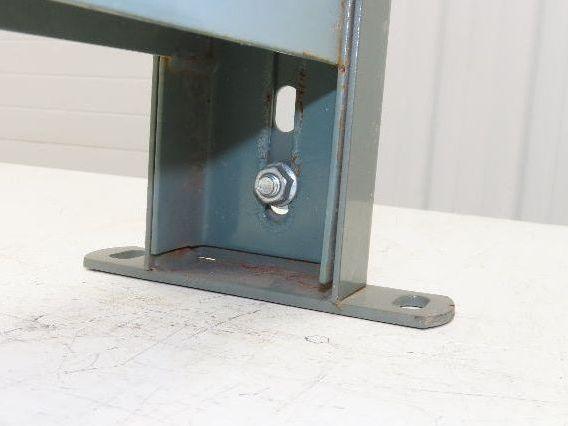 Hytrol MS-3 24"W Conveyor Leg Stationary Floor Support 12-5/8" to 15-5/8"H