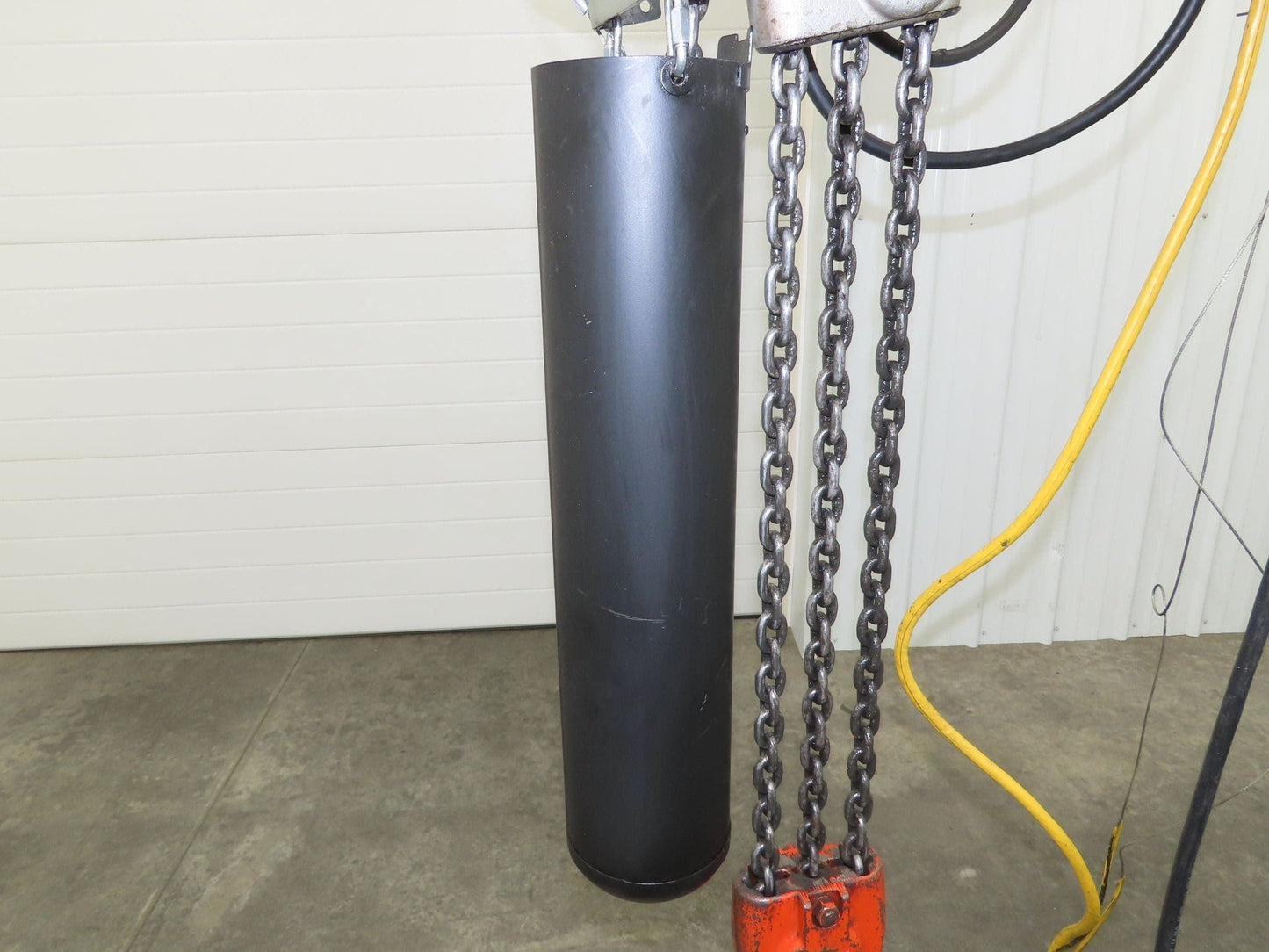 CM Lodestar RRT2 3 Ton Electric Chain Hoist 2 Speed 14' Lift Power Trolley 460V