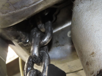 CM Lodestar RRT2 3 Ton Electric Chain Hoist 2 Speed 14' Lift Power Trolley 460V