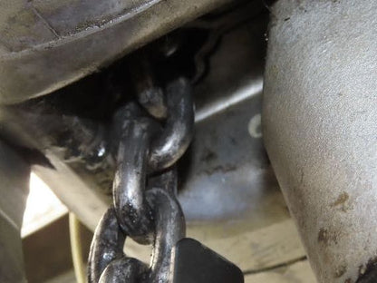 CM Lodestar RRT2 3 Ton Electric Chain Hoist 2 Speed 14' Lift Power Trolley 460V