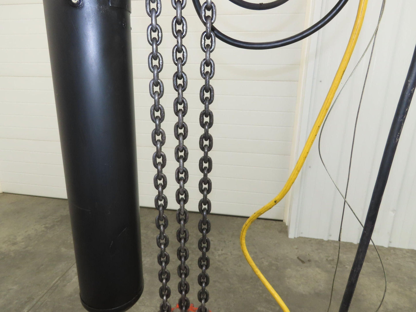 CM Lodestar RRT2 3 Ton Electric Chain Hoist 2 Speed 14' Lift Power Trolley 460V