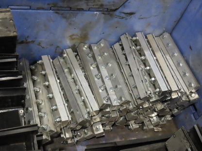 Duct-o-wire HD-1000 Overhead Crane Power Rail System 1000A 575V Inverted V 359'