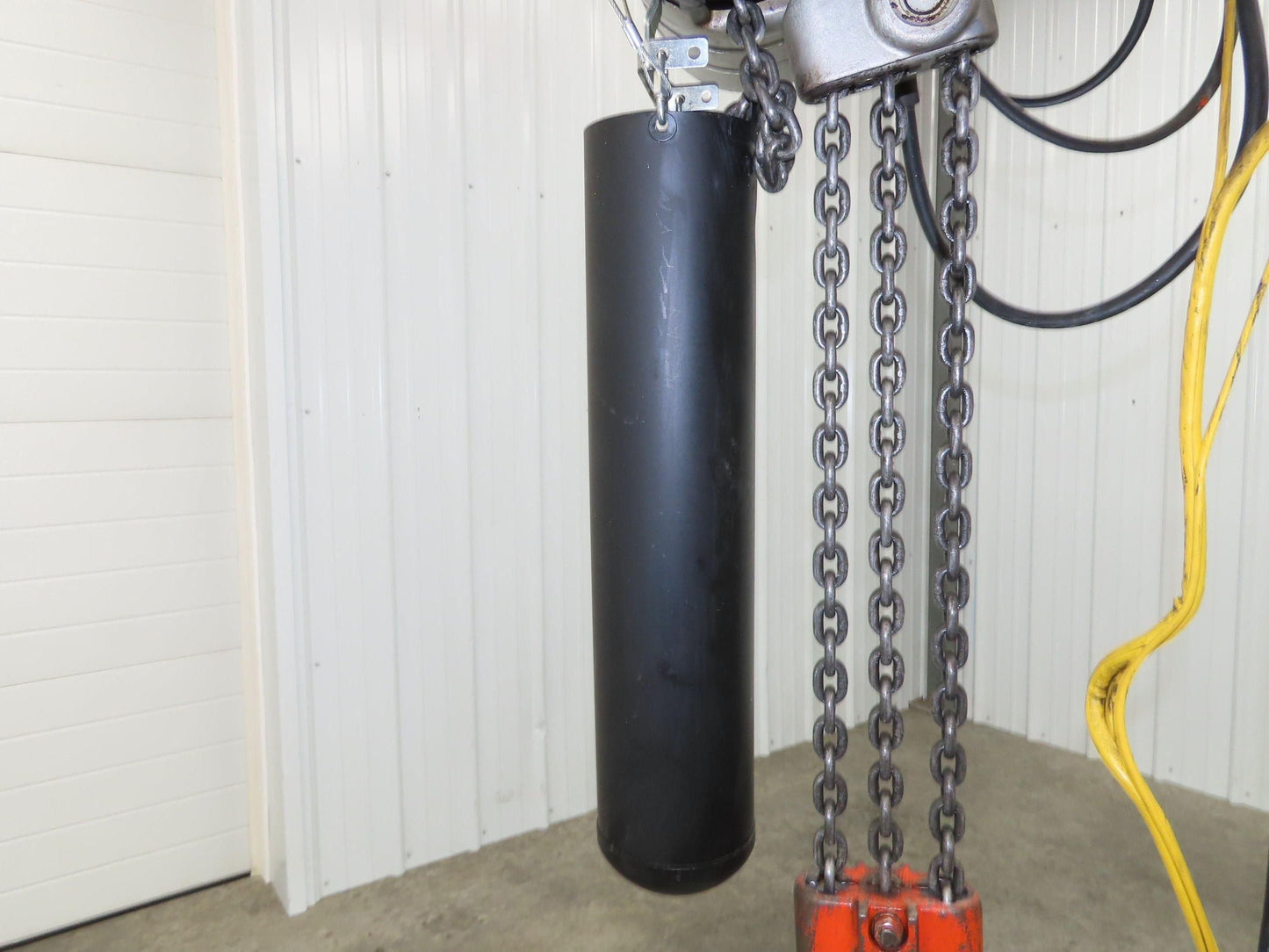 CM Lodestar RRT2 3 Ton Electric Chain Hoist 2 Speed 14' Lift Power Trolley 460V