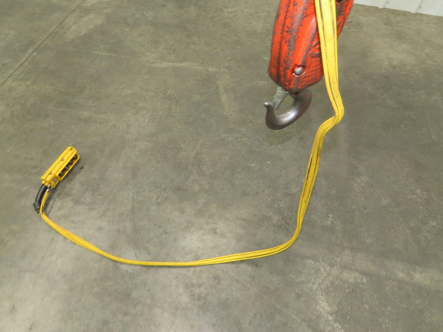 CM Lodestar RRT2 3 Ton Electric Chain Hoist 2 Speed 14' Lift Power Trolley 460V