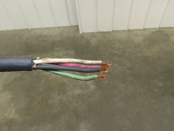 CM Lodestar RRT2 3 Ton Electric Chain Hoist 2 Speed 14' Lift Power Trolley 460V