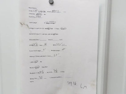 CM Lodestar RRT2 3 Ton Electric Chain Hoist 2 Speed 14' Lift Power Trolley 460V