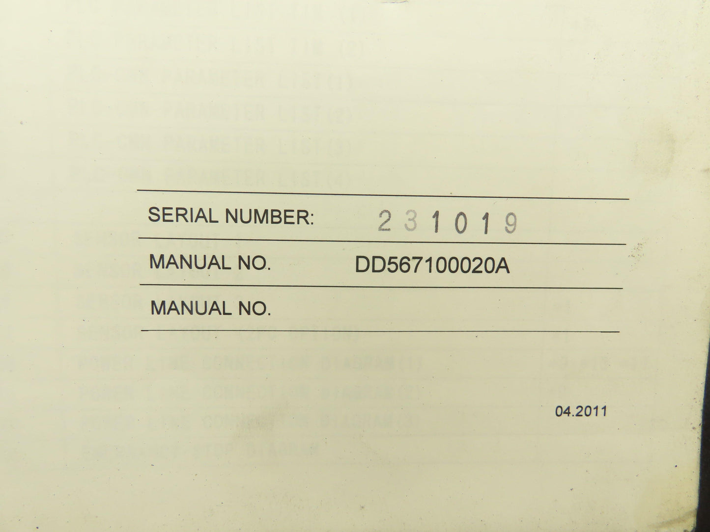 Mazak Electrical Wiring Diagram Manual Variaxis 730-5XII (2011)