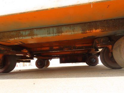 Industrial Press Die Changing Cart 72"x 98" Heavy Duty Steel Die Cart 8" Jacks