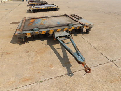 Industrial Press Die Changing Cart 72"x 98" Heavy Duty Steel Die Cart 8" Jacks