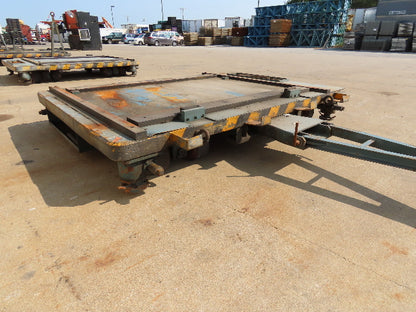 Industrial Press Die Changing Cart 72"x 98" Heavy Duty Steel Die Cart 8" Jacks