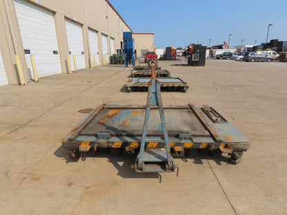 Industrial Press Die Changing Cart 72"x 98" Heavy Duty Steel Die Cart 8" Jacks