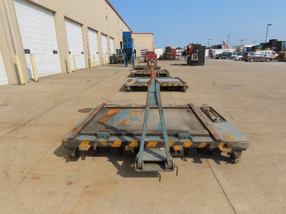 Industrial Press Die Changing Cart 72"x 98" Heavy Duty Steel Die Cart 8" Jacks