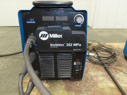 Miller Invision 352 MPA MIG Welder 425Amp 35V DC Pulse 1/3Ph S-64M Wire Feeder