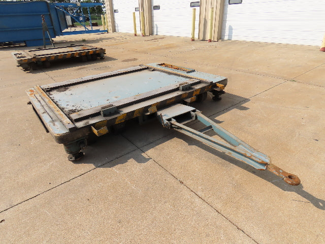 Industrial Press Die Changing Cart 72"x 98" Heavy Duty Steel Die Cart 8" Jacks