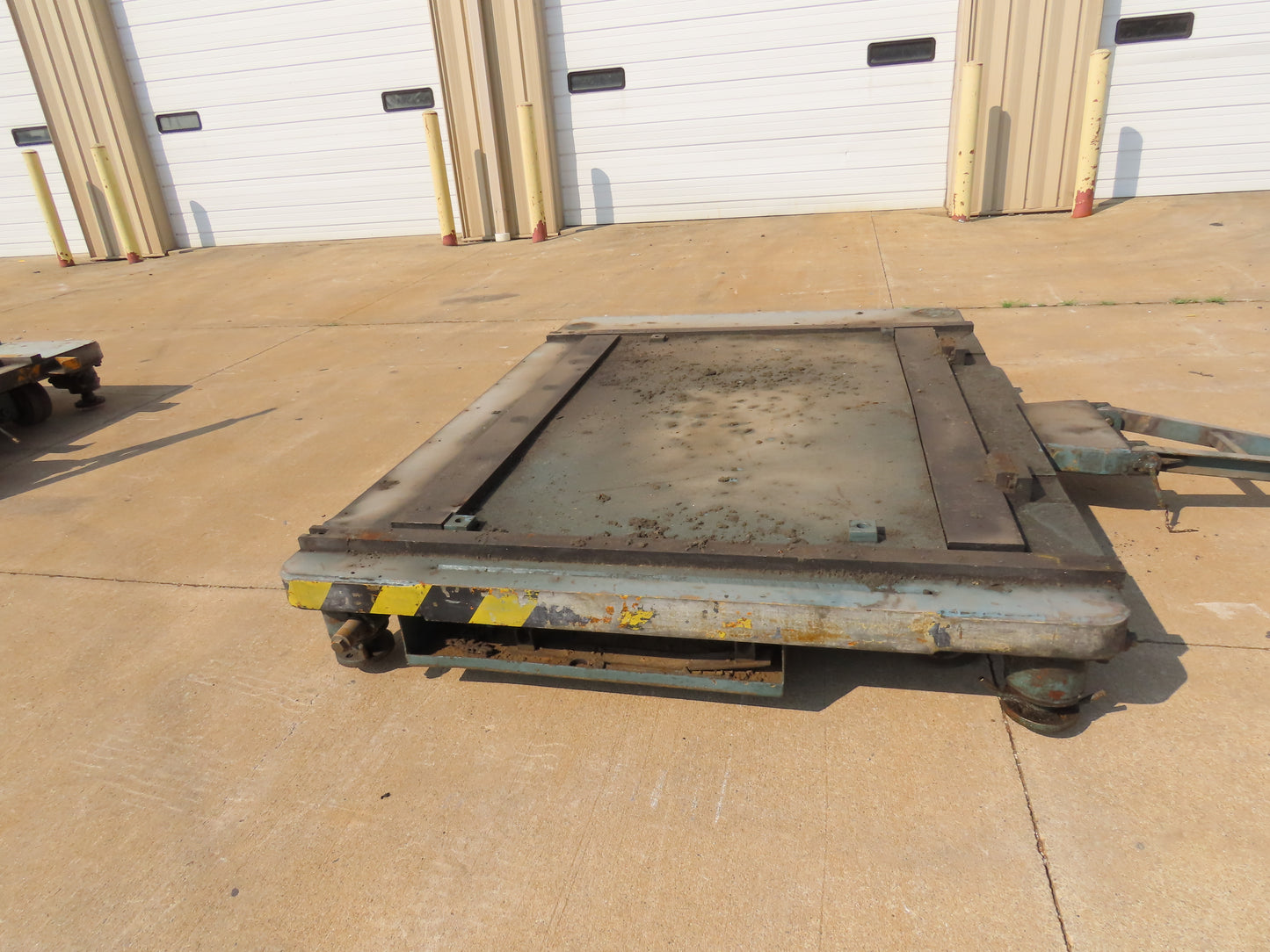 Industrial Press Die Changing Cart 72"x 98" Heavy Duty Steel Die Cart 8" Jacks