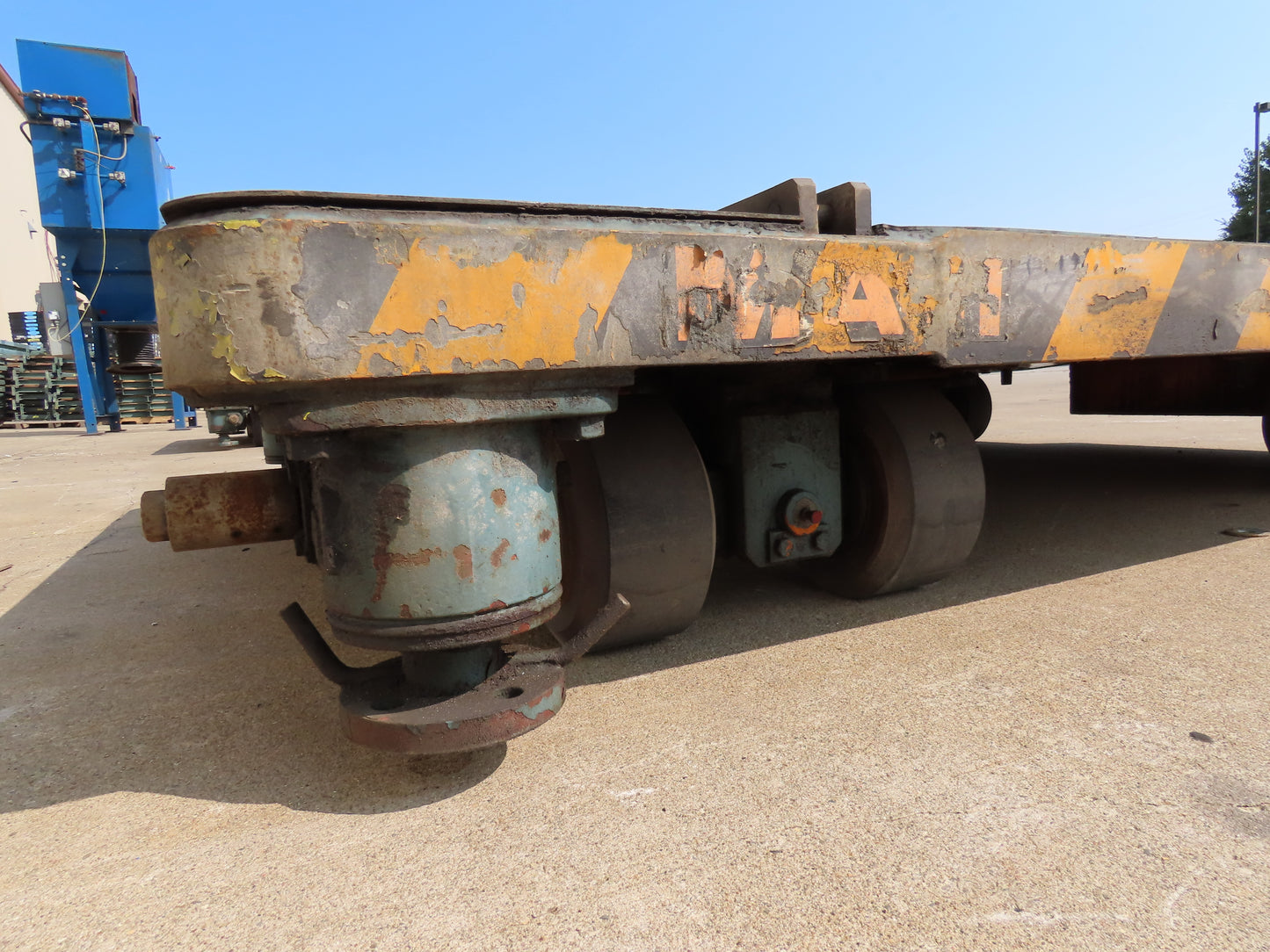 Industrial Press Die Changing Cart 72"x 98" Heavy Duty Steel Die Cart 8" Jacks