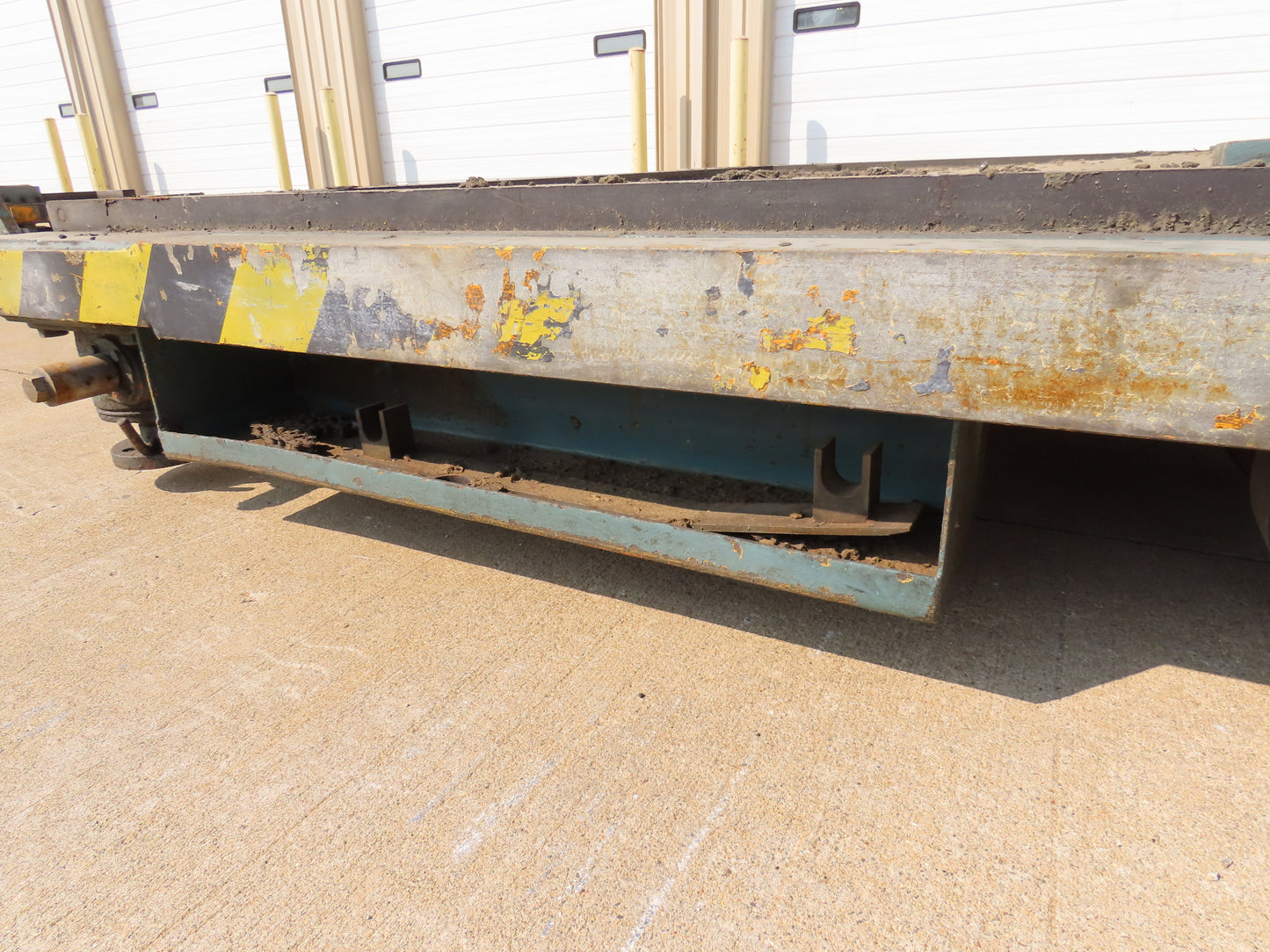 Industrial Press Die Changing Cart 72"x 98" Heavy Duty Steel Die Cart 8" Jacks
