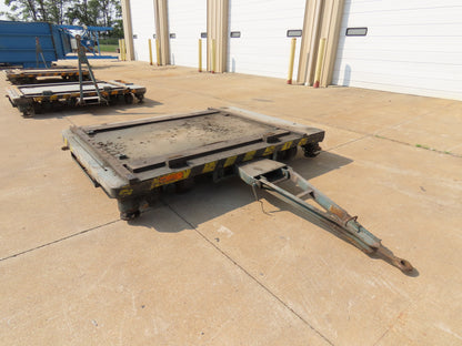 Industrial Press Die Changing Cart 72"x 98" Heavy Duty Steel Die Cart 8" Jacks