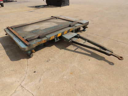 Industrial Press Die Changing Cart 72"x 98" Heavy Duty Steel Die Cart 8" Jacks