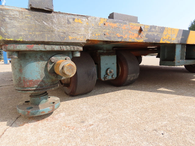 Industrial Press Die Changing Cart 72"x 98" Heavy Duty Steel Die Cart 8" Jacks