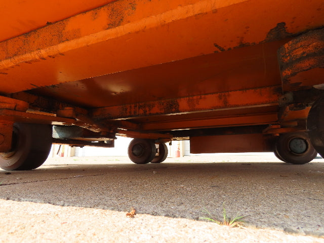 Industrial Press Die Changing Cart 72"x 98" Heavy Duty Steel Die Cart 8" Jacks