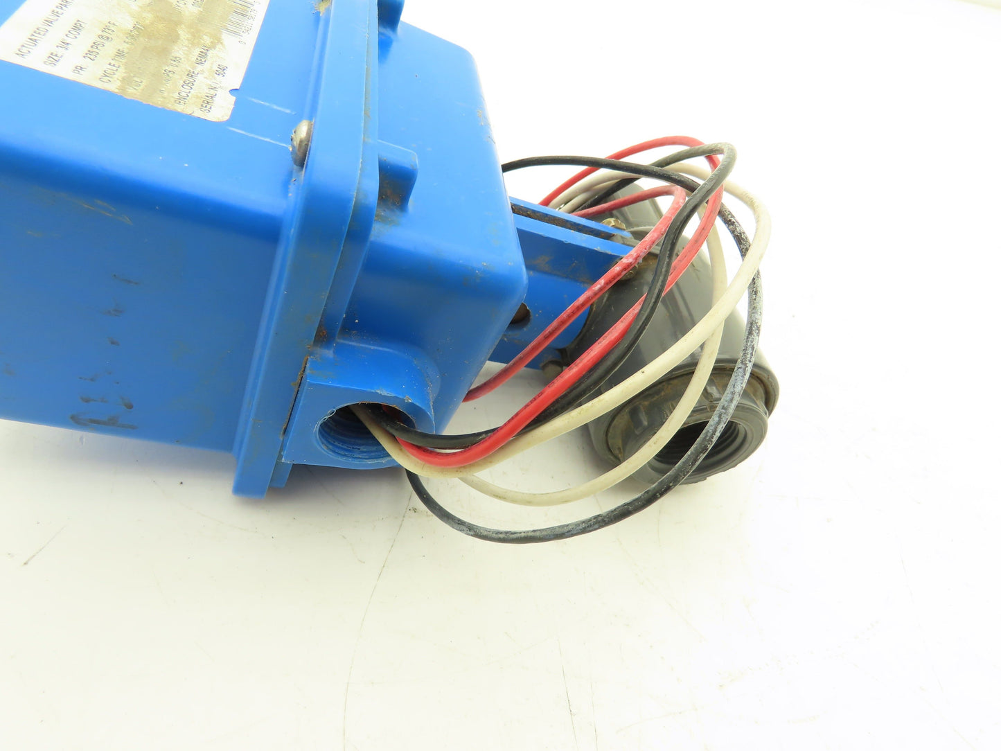 Spears Electro Actuated Compact Ball Valve 3/4"NPT PVC 115V 235PSI