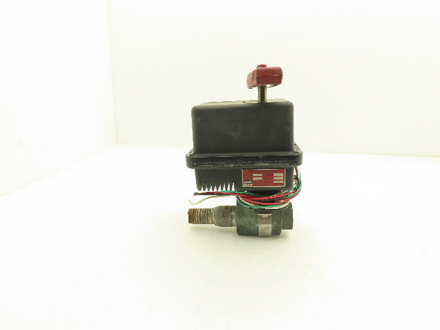 Gemini Valve Electric Actuator Ball Valve 1" 120V 150"Lbs Torque