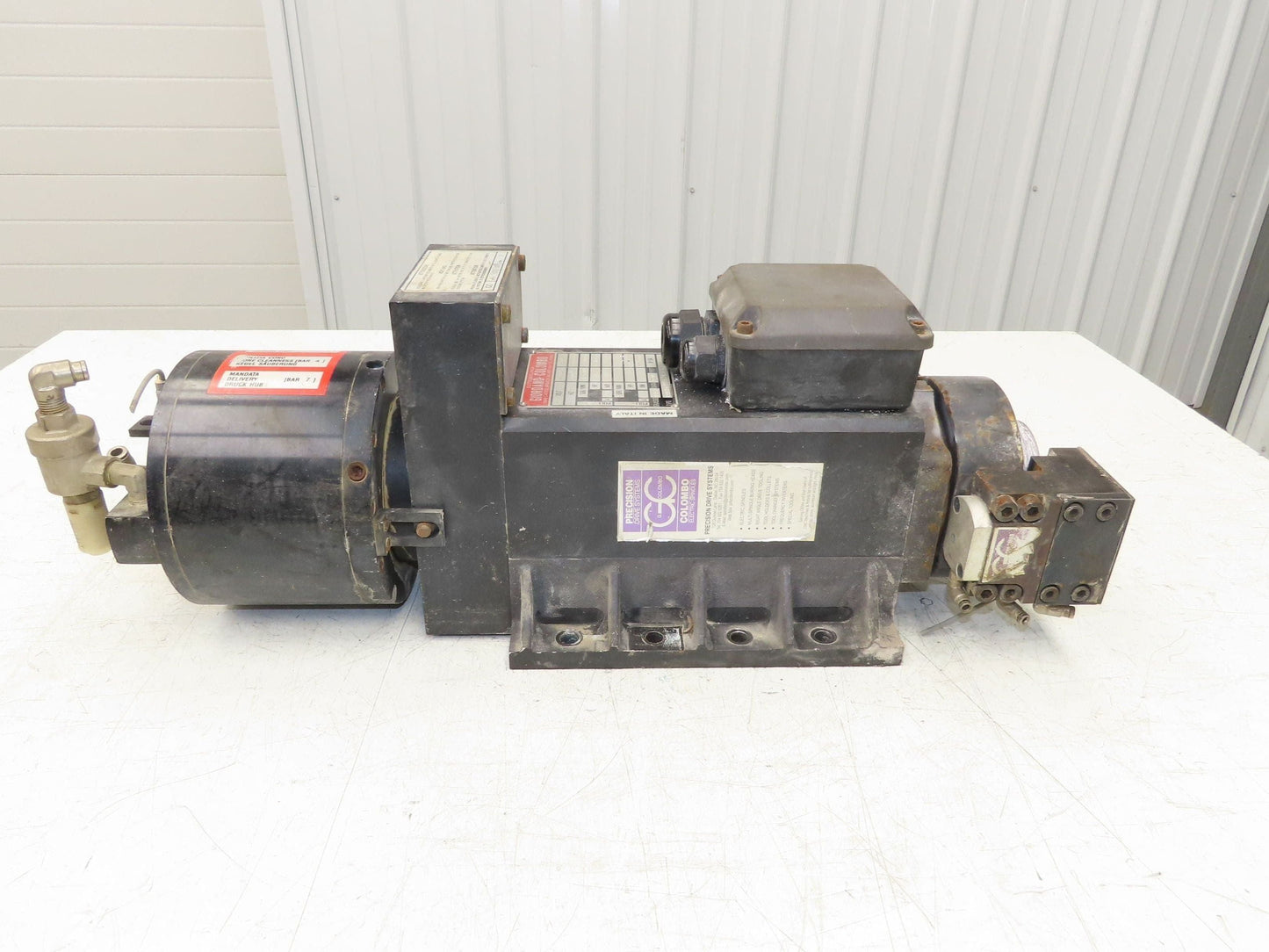 Giordano Colombo RV116.22 Spindle Motor 230v 400Hz 24krpm 24000rpm 10Hp 29A