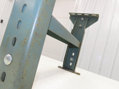 Hytrol MS-4 18"W Conveyor Leg Stationary Floor Support 15-5/8" to 21-5/8"H