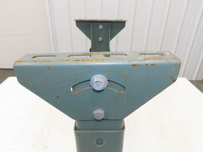 Hytrol MS-4 18"W Conveyor Leg Stationary Floor Support 15-5/8" to 21-5/8"H