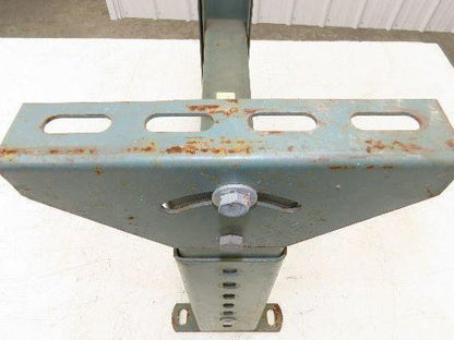 Hytrol MS-4 18"W Conveyor Leg Stationary Floor Support 15-5/8" to 21-5/8"H