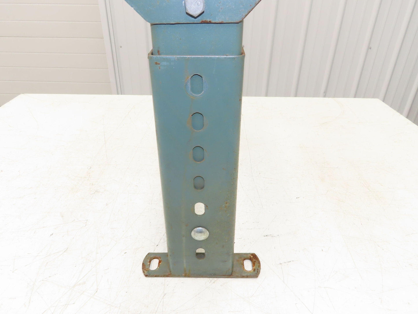 Hytrol MS-4 18"W Conveyor Leg Stationary Floor Support 15-5/8" to 21-5/8"H