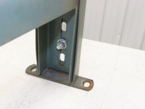 Hytrol MS-4 18"W Conveyor Leg Stationary Floor Support 15-5/8" to 21-5/8"H