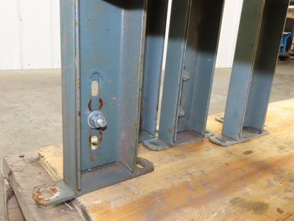 Hytrol MS-5 18"W Conveyor Leg Stationary Floor Support 19-5/8" to 25-5/8"H