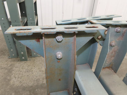 Hytrol MS-5 18"W Conveyor Leg Stationary Floor Support 19-5/8" to 25-5/8"H