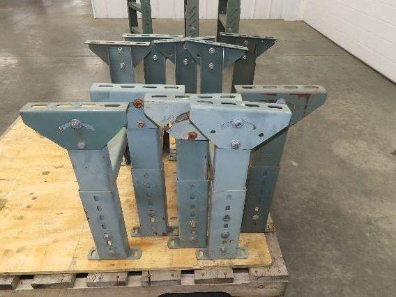 Hytrol MS-5 18"W Conveyor Leg Stationary Floor Support 19-5/8" to 25-5/8"H