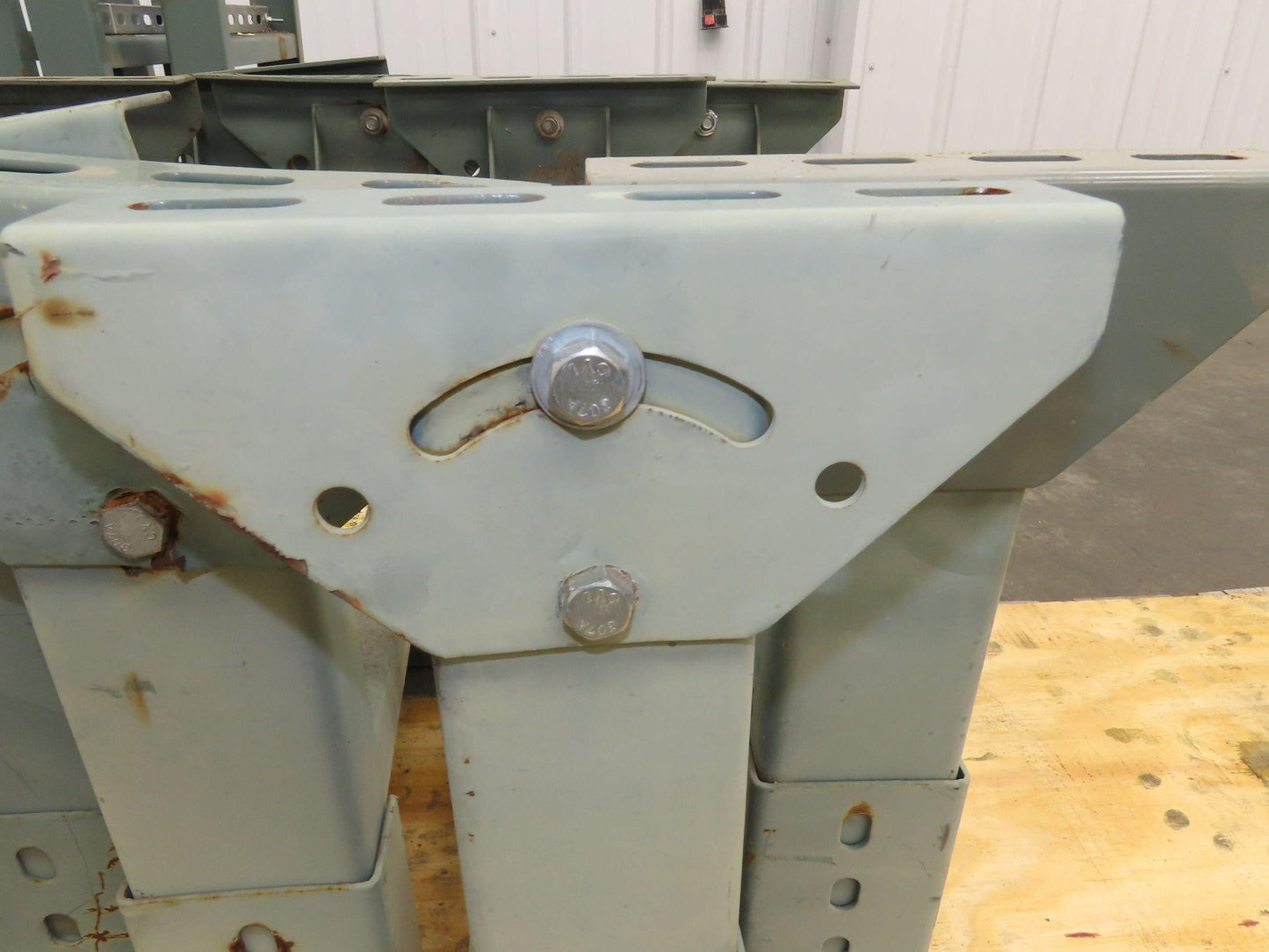 Hytrol MS-5 18"W Conveyor Leg Stationary Floor Support 19-5/8" to 25-5/8"H