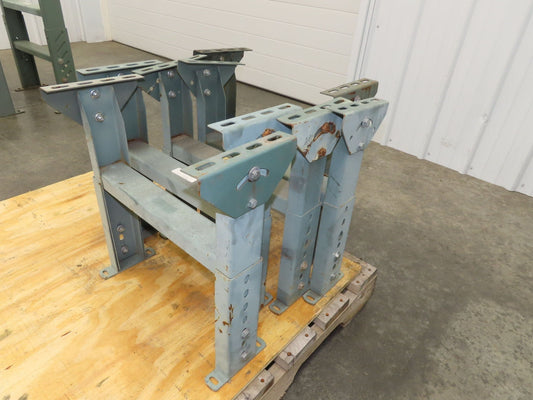 Hytrol MS-5 18"W Conveyor Leg Stationary Floor Support 19-5/8" to 25-5/8"H