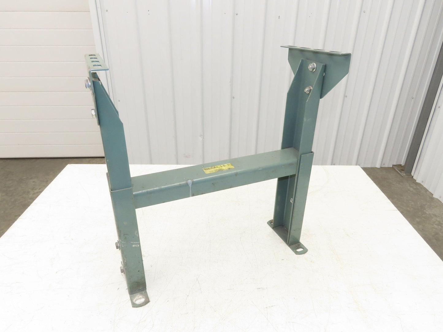 Hytrol LS-5 18"W Conveyor Leg Stationary Floor Support 20" to 26"H