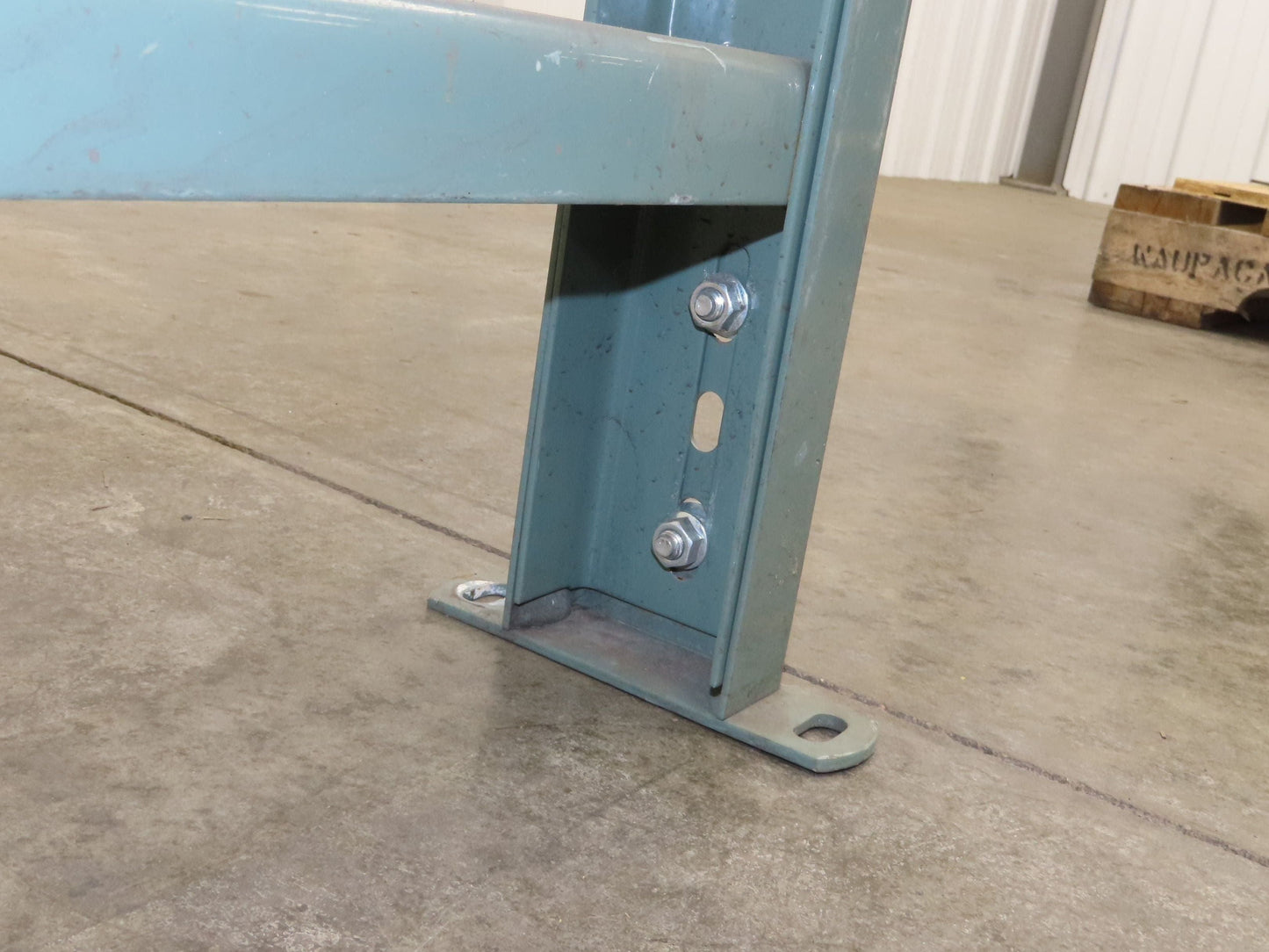 Hytrol LS-7 18"W Conveyor Leg Stationary Floor Support 34" to 46"H