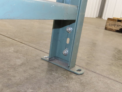 Hytrol LS-7 18"W Conveyor Leg Stationary Floor Support 34" to 46"H