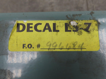 Hytrol LS-7 18"W Conveyor Leg Stationary Floor Support 34" to 46"H