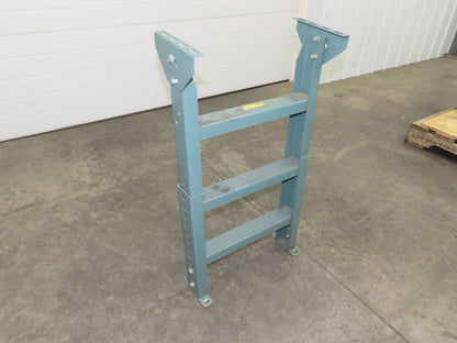Hytrol LS-7 18"W Conveyor Leg Stationary Floor Support 34" to 46"H