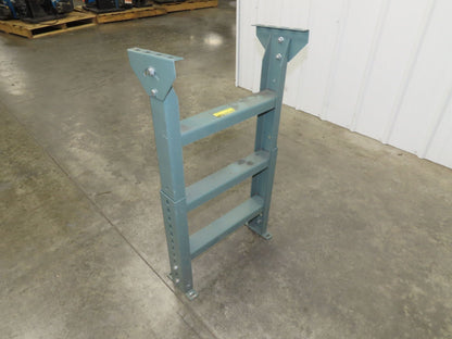 Hytrol LS-7 18"W Conveyor Leg Stationary Floor Support 34" to 46"H